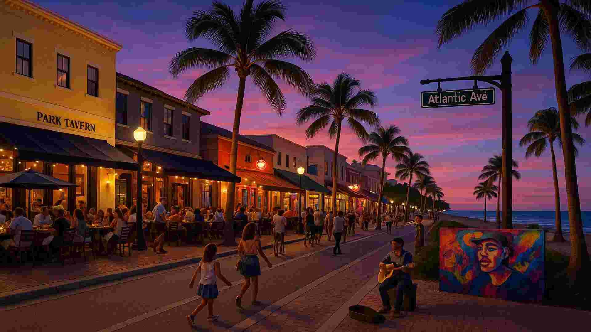 Vibrant Atlantic Avenue or beachfront property in Delray Beach, Florida - Location Title & Escrow LLC Services